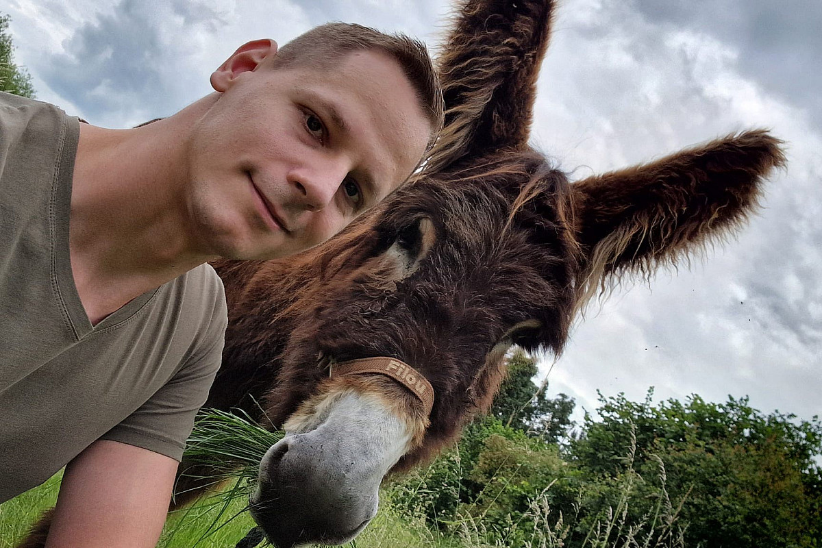 christian-mit-esel-filou